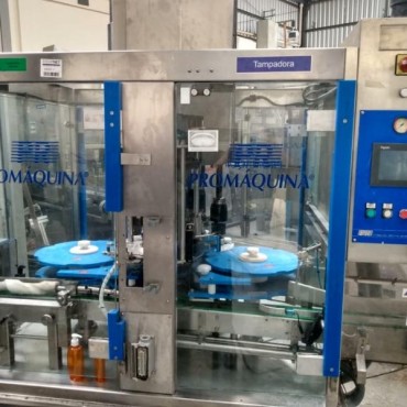 TAMPADORA E ROSQUEADORA DE VÁLVULA AUTOMÁTICA - PROMÁQUINA em Sorocaba