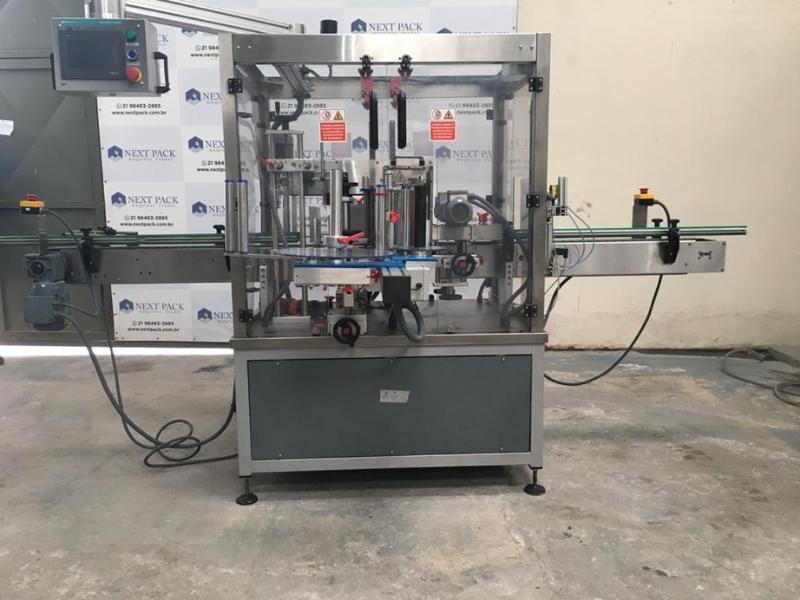 ROTULADORA LINEAR PARA FRASCO PLANO - PE LABELLERS em Minas Gerais
