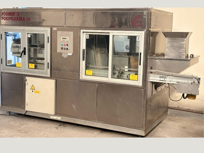 POSICIONADOR AUTOMÁTICO DE FRASCOS E POTES - POSIMAT em Sorocaba